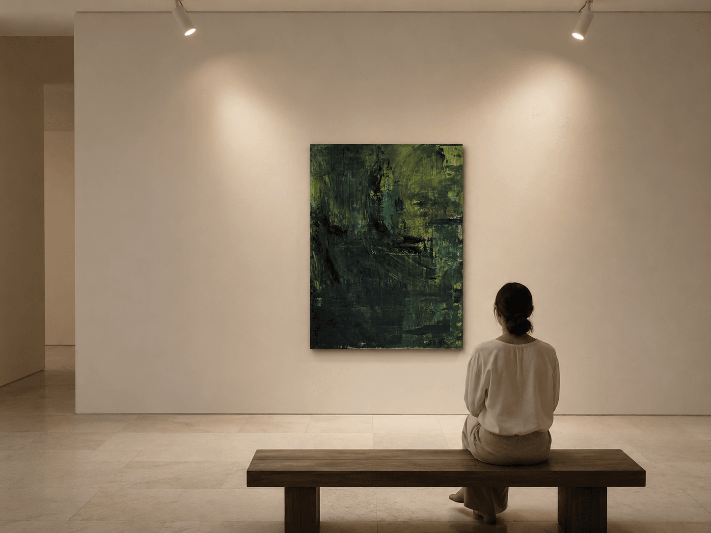 Absorption in a private interior
