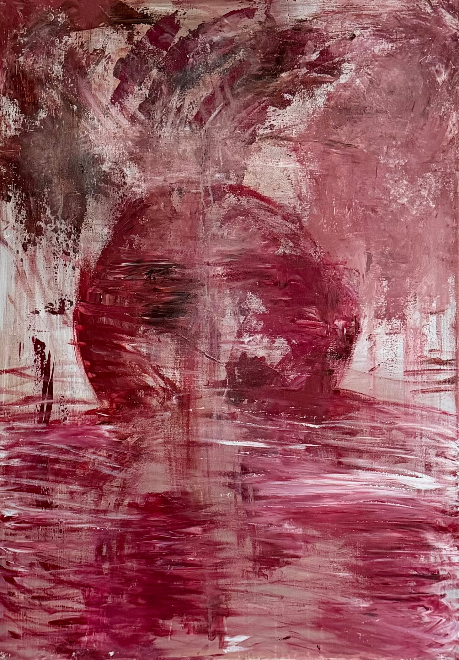 From Inside, 2026, Acrylic on canvas by Yana Malanii